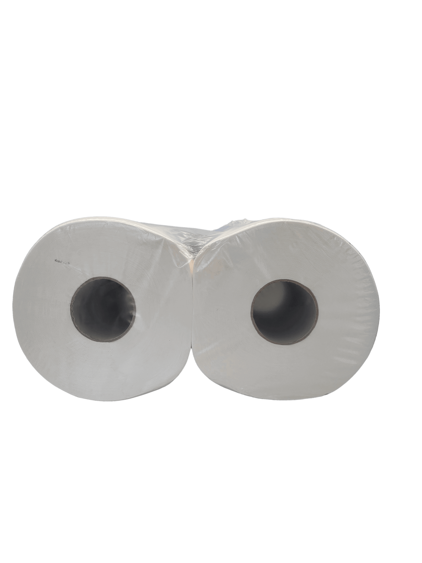 Jumbo Toilettenpapier, 6 Rollen 2-lagig 100% Zellstoff weiß WC Papier