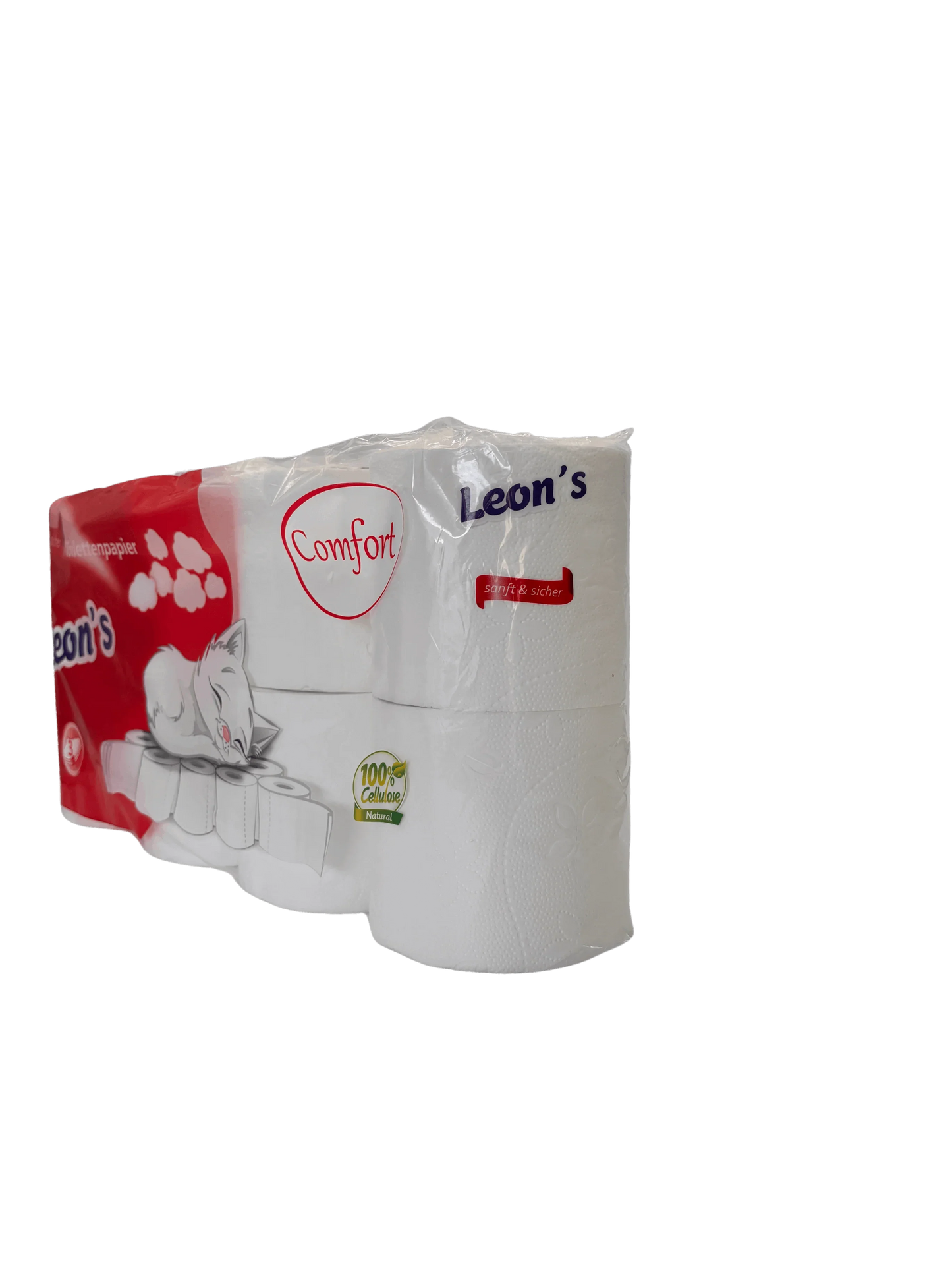 Toilettenpapier 3-lagig, 64 Rollen WC Papier, 250 Blatt Klopapier