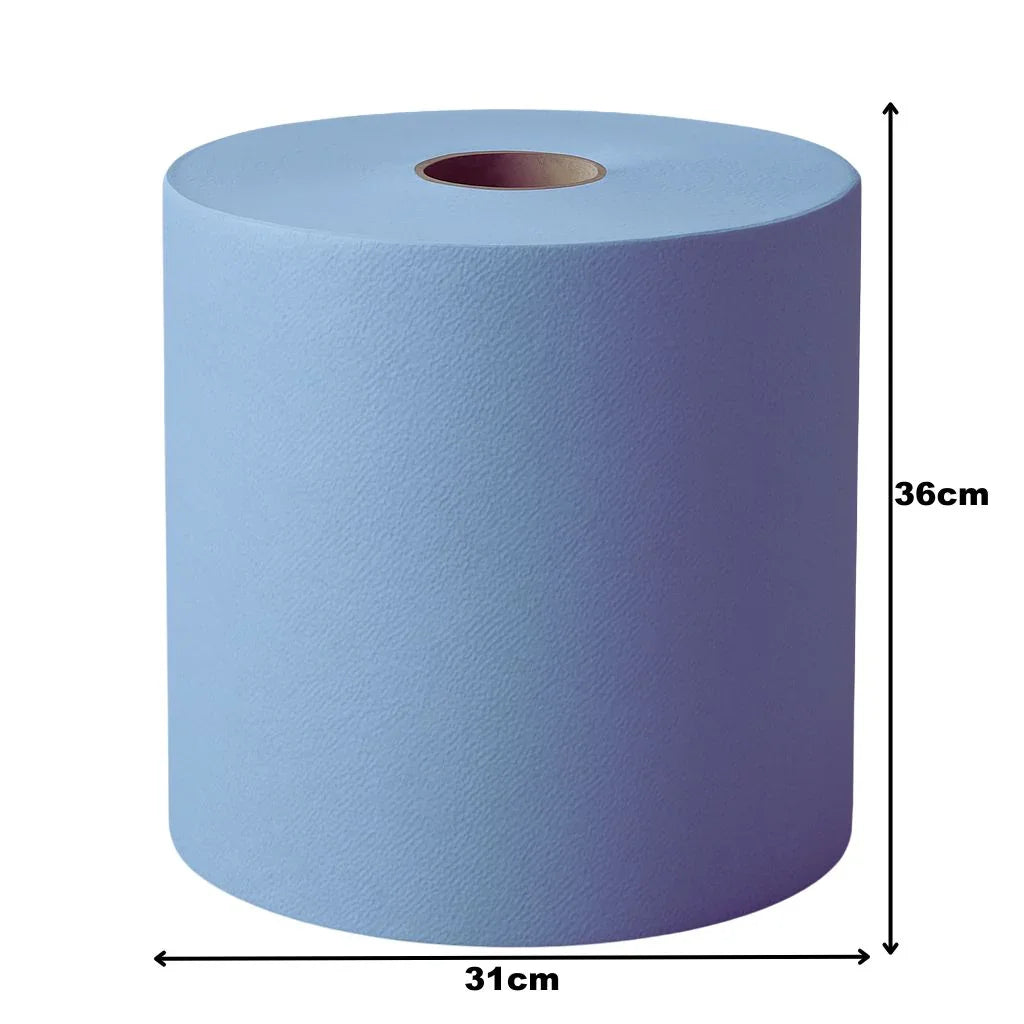 Profi-Werkstattrolle 2-lagig – 1000 Blatt, saugstark & robust