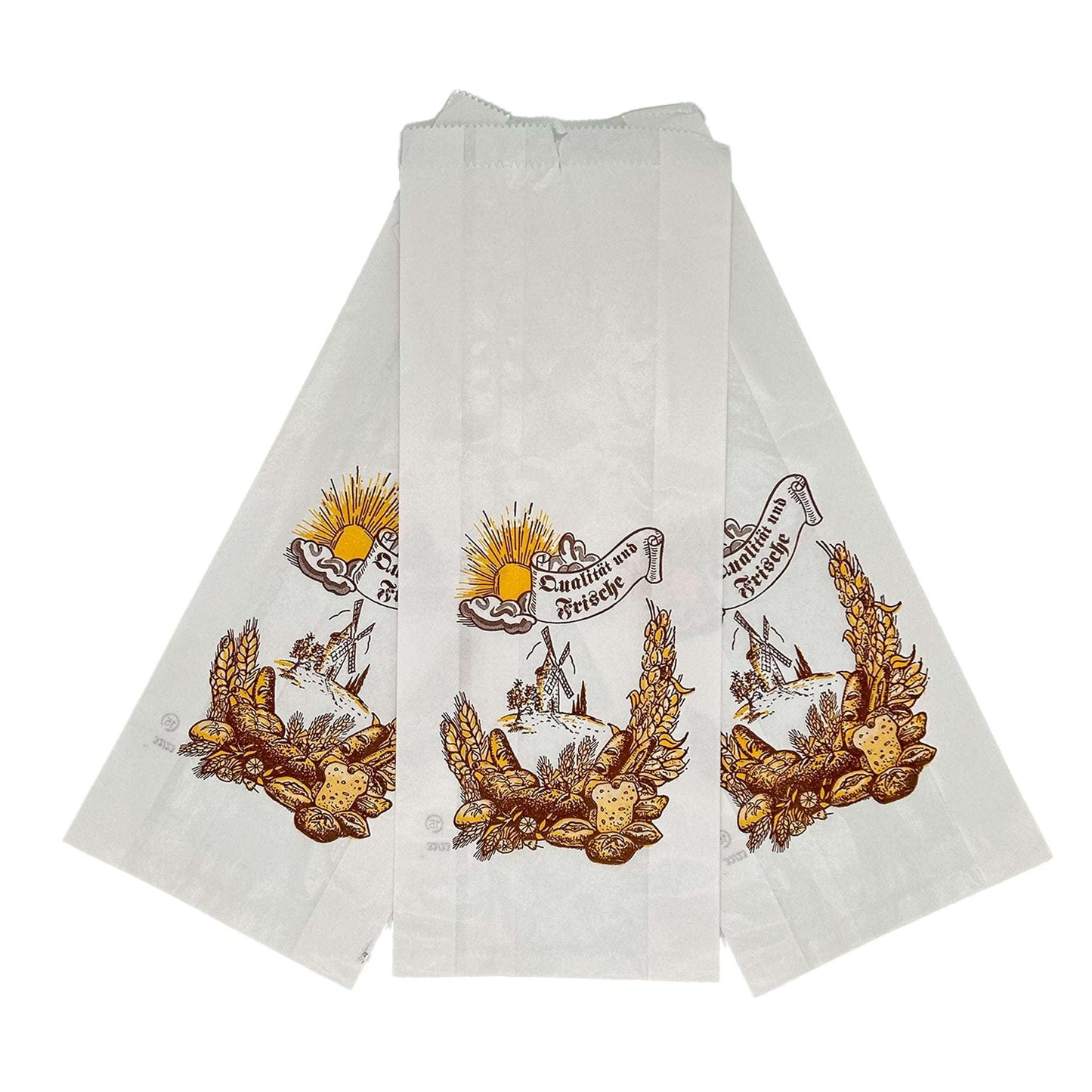 Bäckerfaltenbeutel für Brötchen