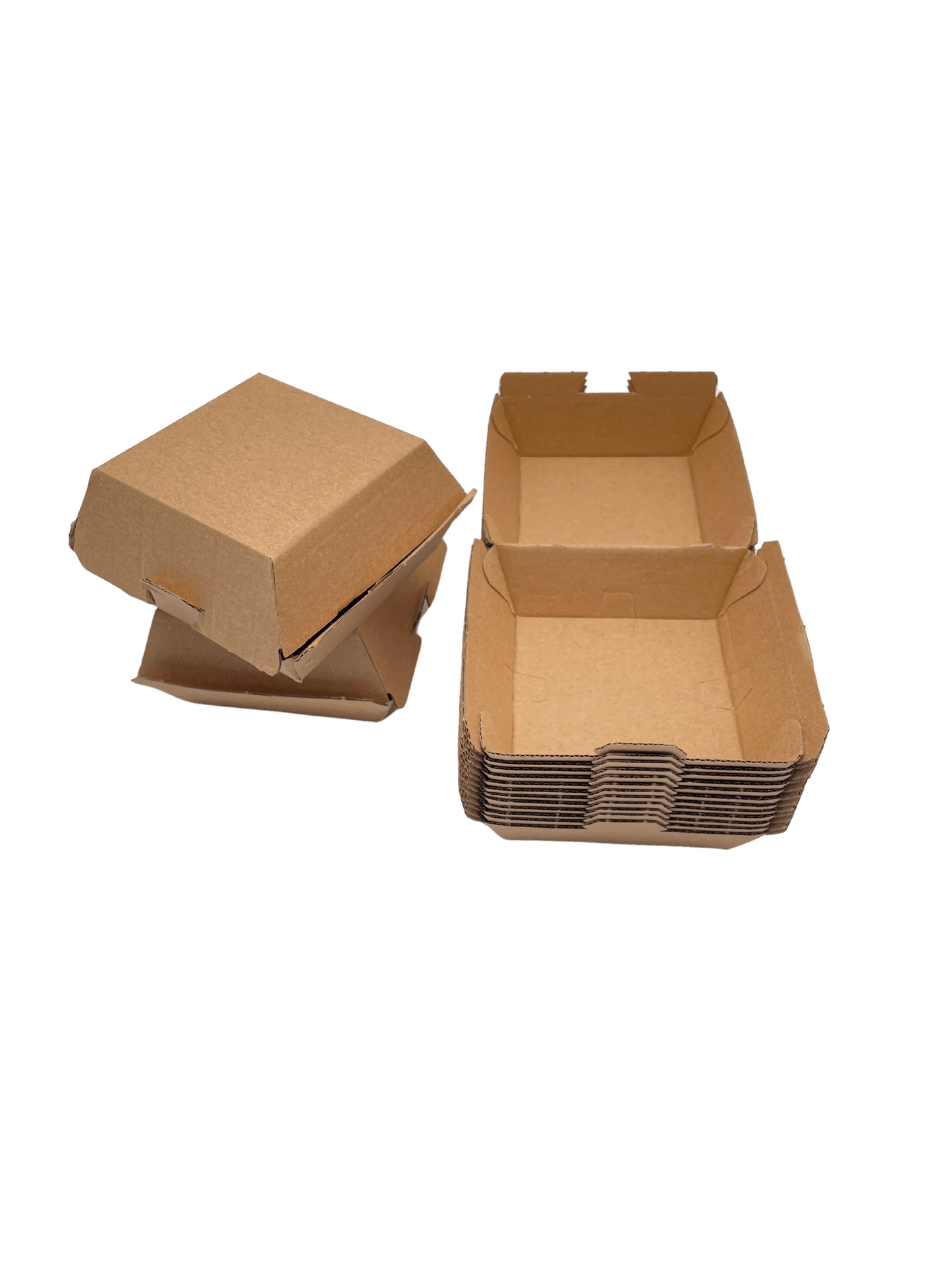 Papierbox Burger - nachhaltige Burgerbox