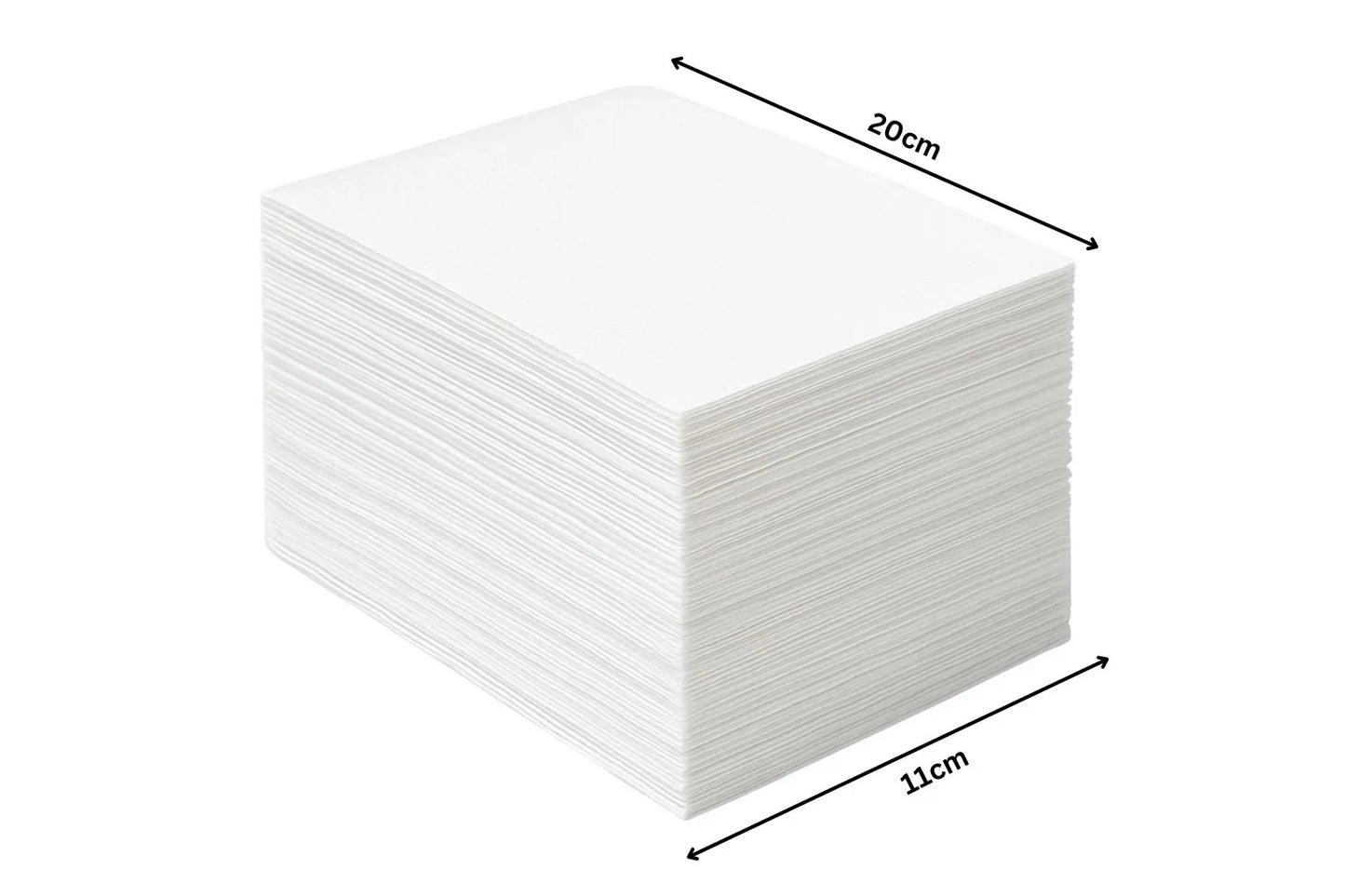 Einzelblatt WC-Papier 2-lagig – 9000 Blatt pro Karton