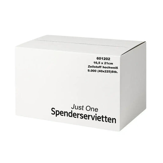 Palette Just One Spenderservietten 2-lagig | 9.000 Stück für Gastronomie 216000 Servietten