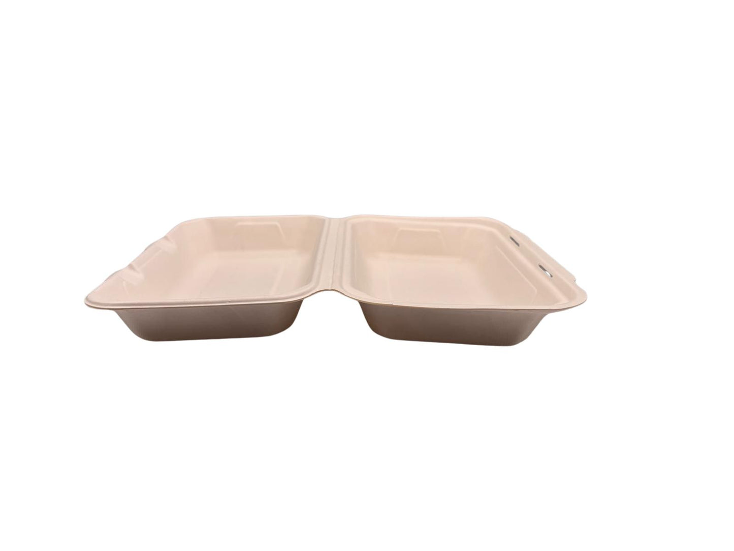 Bagasse Lunchbox 245x148x70 mm – Nachhaltige To-Go-Verpackung