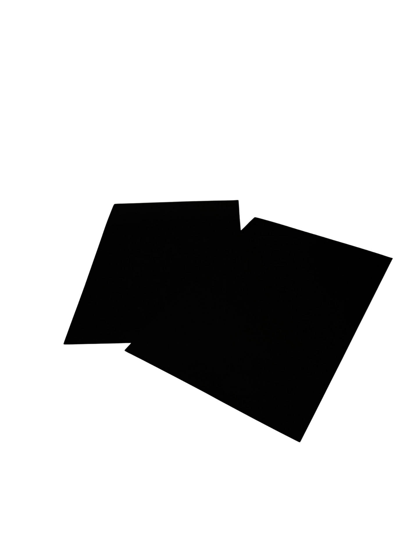 Schwarzes Metzgerpapier | Fettdicht & lebensmittelecht | 1.000 Blatt