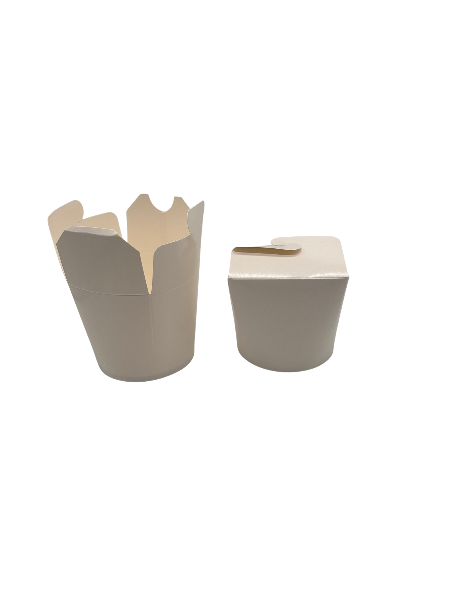 Food-to-Go Boxen aus Karton | Fett- & Auslaufsicher | 500 Stück 16oZ 26oZ Snack box nachhaltig