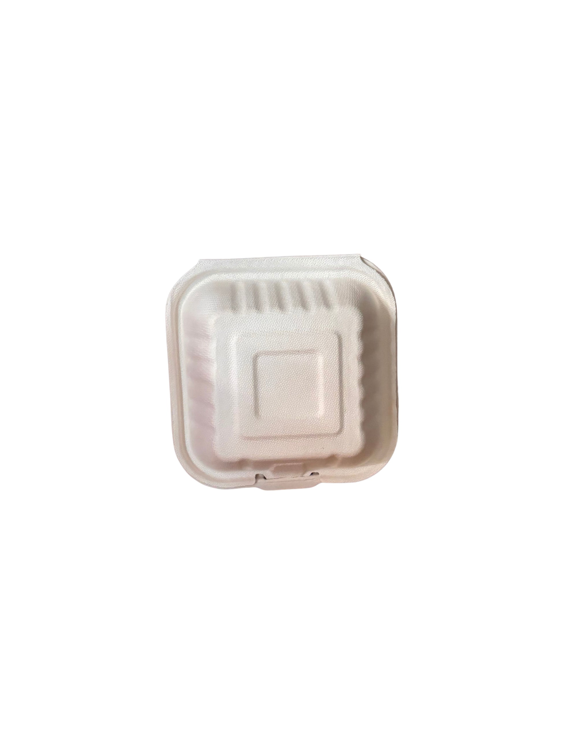 Nachhaltige Hamburger Box aus Bagasse Zuckerrohr