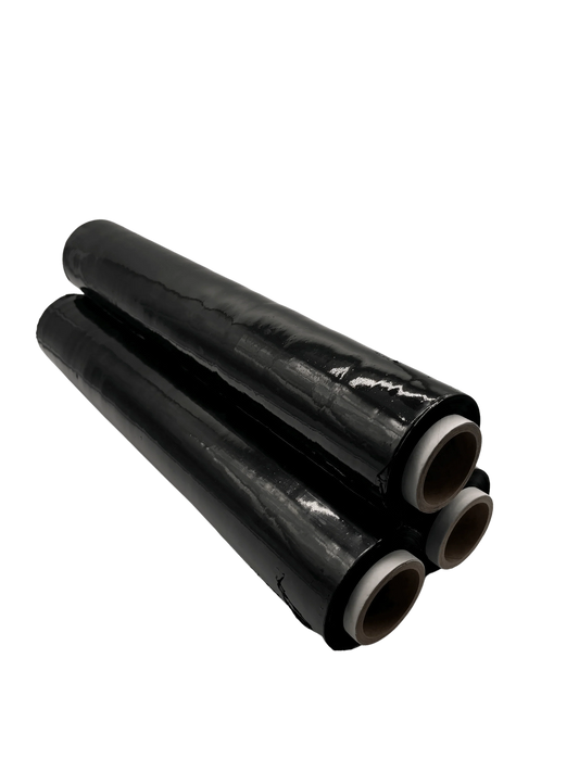 schwarze-Stretchfolie