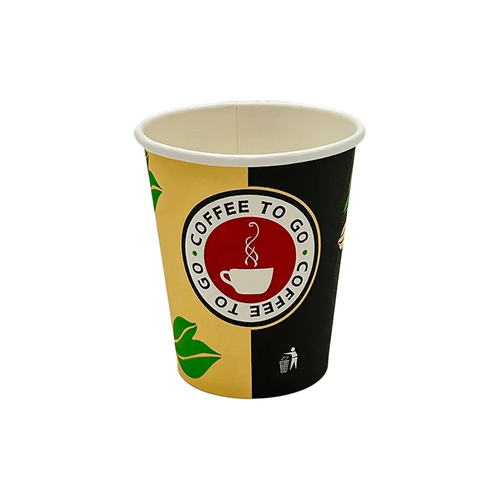 Trendsky 200ml Kaffee-To-Go-Becher – 0,2 L Pappbecher, Biologisch Abbaubar, Made In Germany