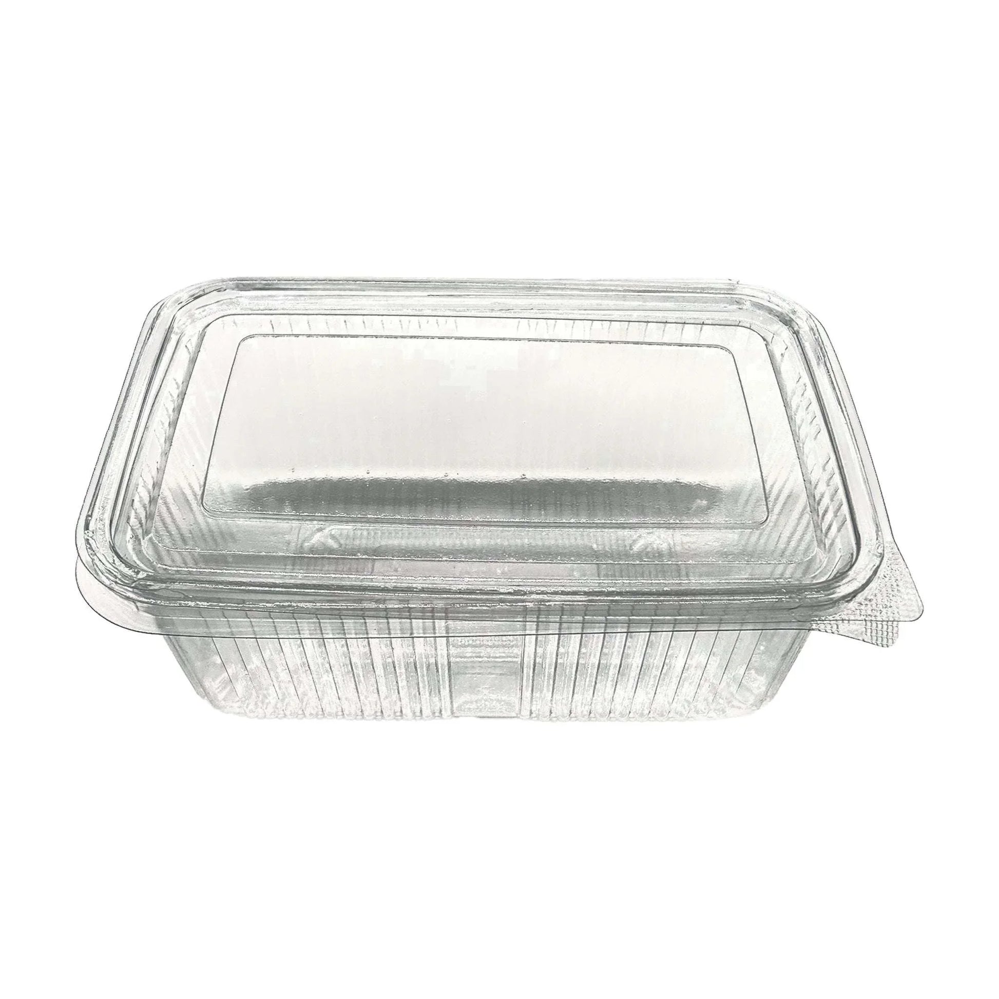 Pet-Schale Food to go Box Lebensmittel geeignet Transparent mit Deckel 750ml