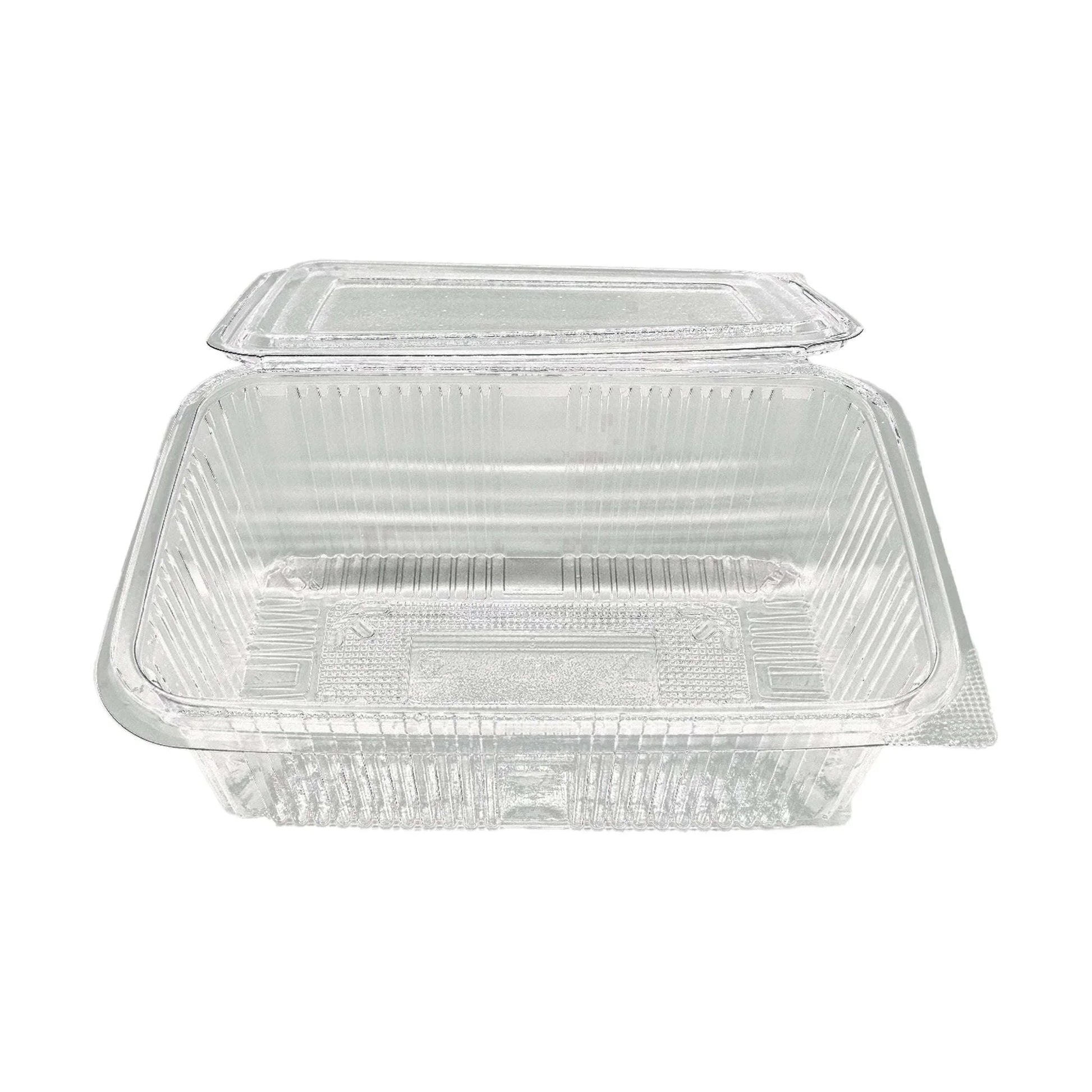 Pet-Schale Food to go Box Lebensmittel geeignet Transparent mit Deckel 750ml