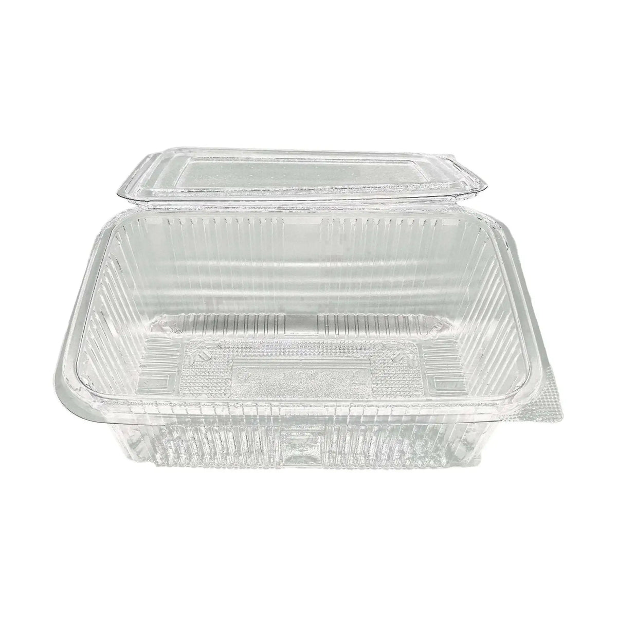 Pet-Schale Food to go Box Lebensmittel geeignet Transparent mit Deckel 750ml