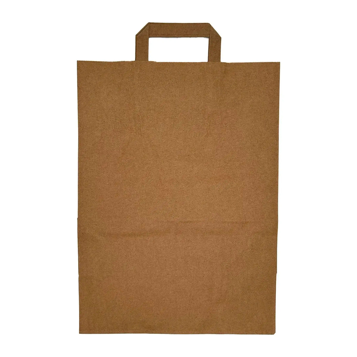 Papiertragetasche aus Kraftpapier Braun – Nachhaltig & Stabil (26+17x25 cm)