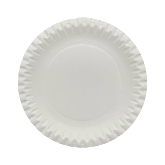 Pappteller rund 23 cm – 1.000 Stück je Karton | Stabil, lebensmittelecht & ideal für Events