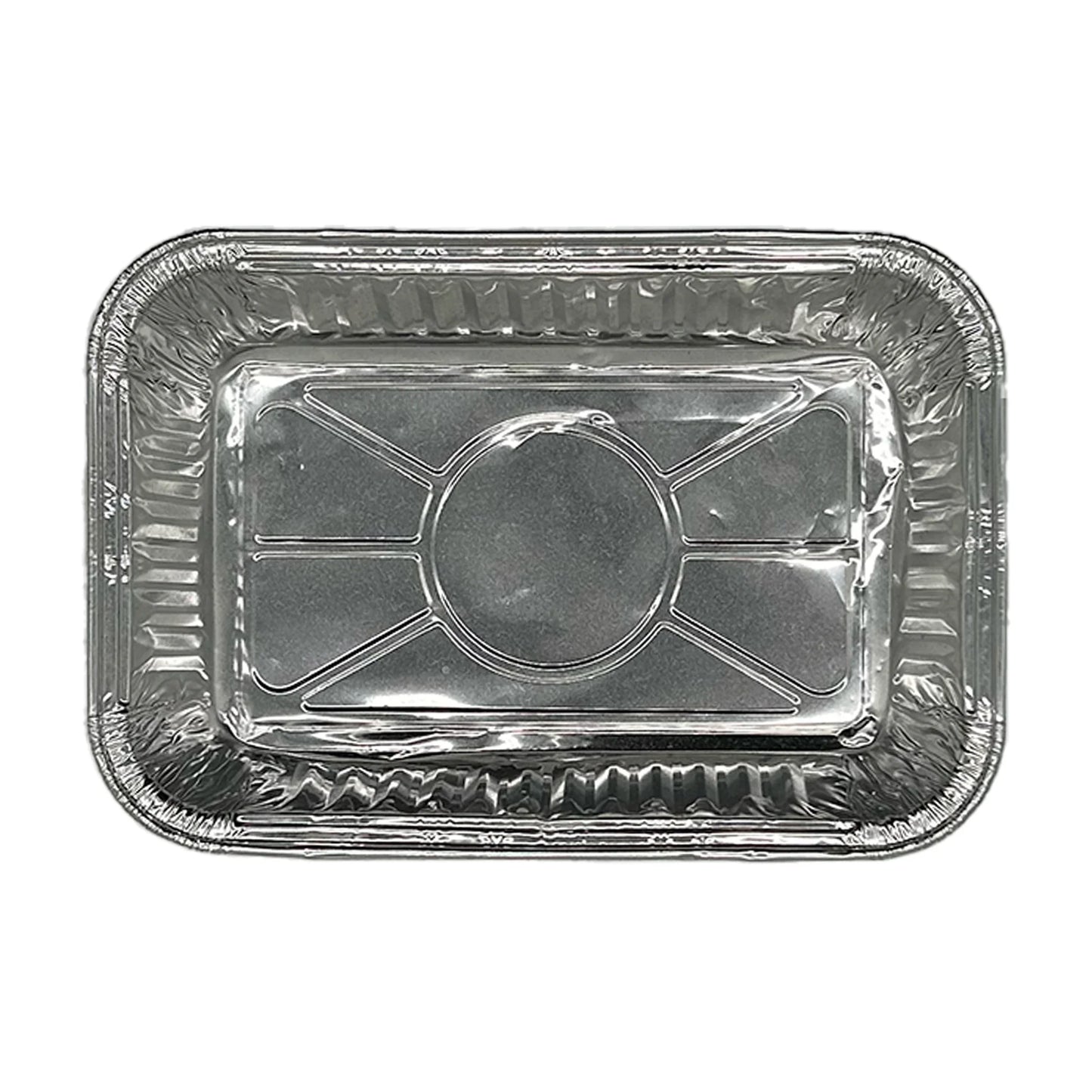 Alu Schale R65 rechteckig 690 ml | 6x100 Stück (600 Stk/Karton) | Warmhaltend | Food to Go
