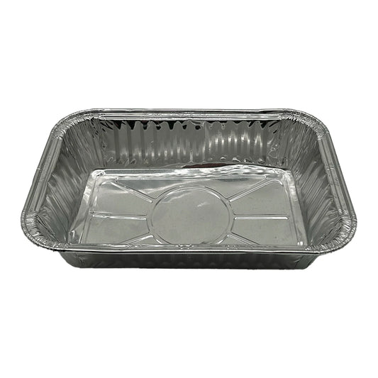 Alu Schale R65 rechteckig 690 ml | 6x100 Stück (600 Stk/Karton) | Warmhaltend | Food to Go