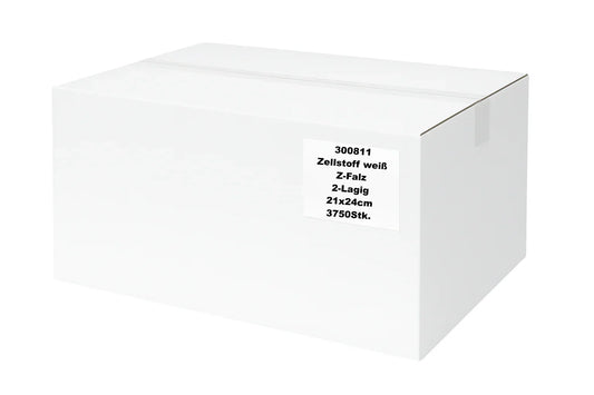 Handtuchpapier in Z-Falz Form 2-lagig