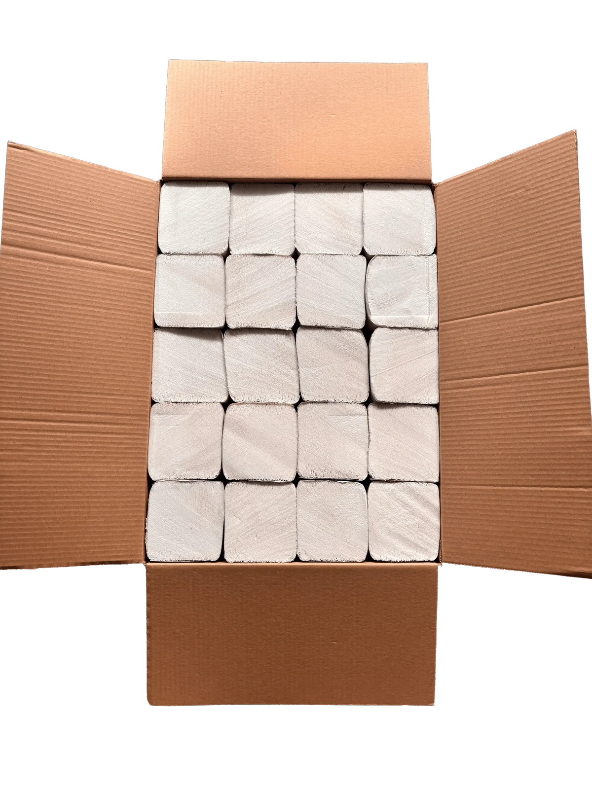 Papierhandtuch Handtuchpapier Z Fold 2-Lagig Zellstoff Hochweiß Hygienepapier