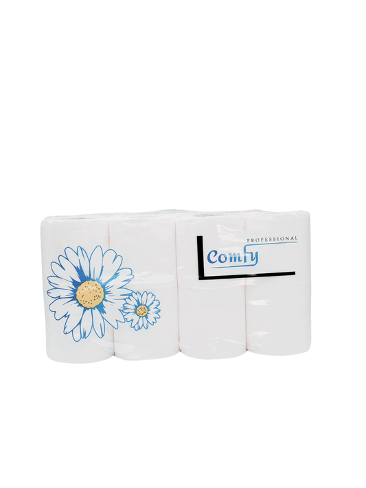 Toilettenpapier 3-lagig, 64 Rollen Klopapier, 150 Blatt