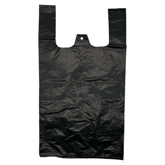Schwarze Einkaufstüte perfekt für Kioske
