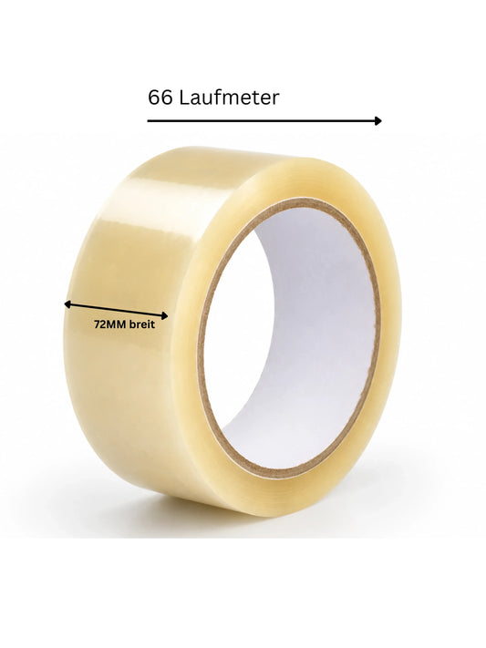 Reißfestes und breites Klebeband für Speditionen, Industrie und Umzugsunternehmen