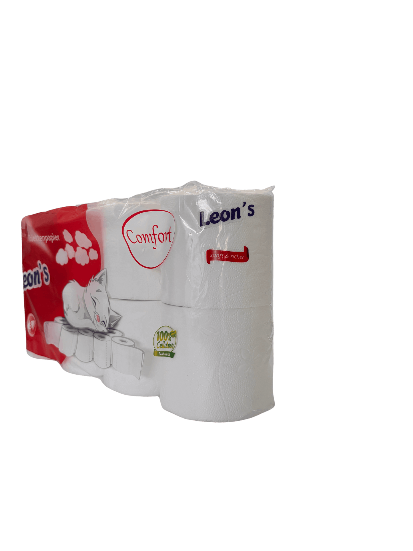 Toilettenpapier 3-lagig, 64 Rollen WC Papier, 250 Blatt Klopapier