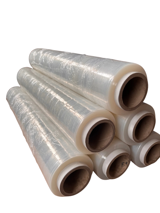 6x Stretchfolie wickelfolie transparent & reißfest 1,8Kg 21My extra stark