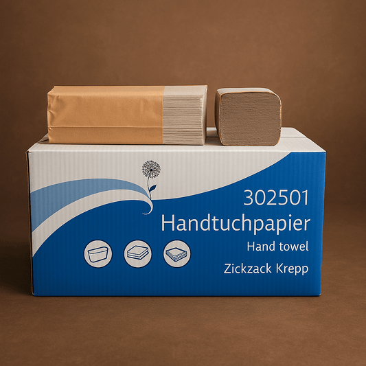 Handtuchpapierpalette - 1 Palette Papierhandtücher, Z-Falz Handtücher 32x 5000Blatt