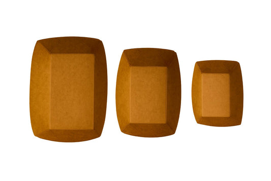 Nachhaltige Sackschalen Snack Trays 200–800 ml – umweltfreundlich & vielseitig