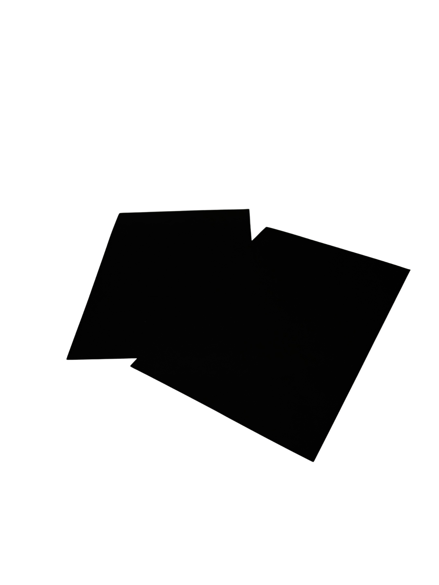 Schwarzes Metzgerpapier