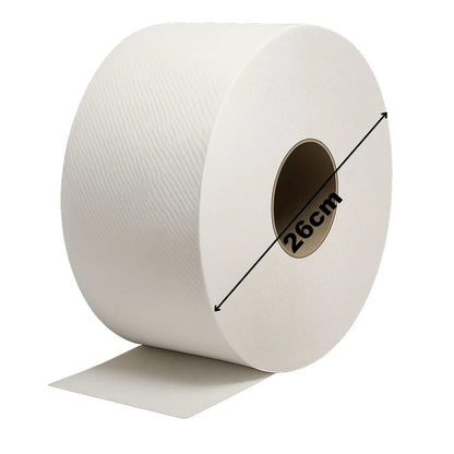 Jumbo Toilettenpapierrolle 26cm durchmesser