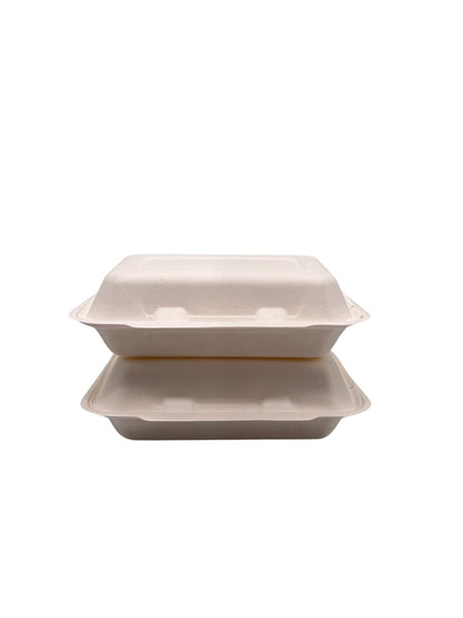 Kompostierbare Lunchbox aus Bagasse Material