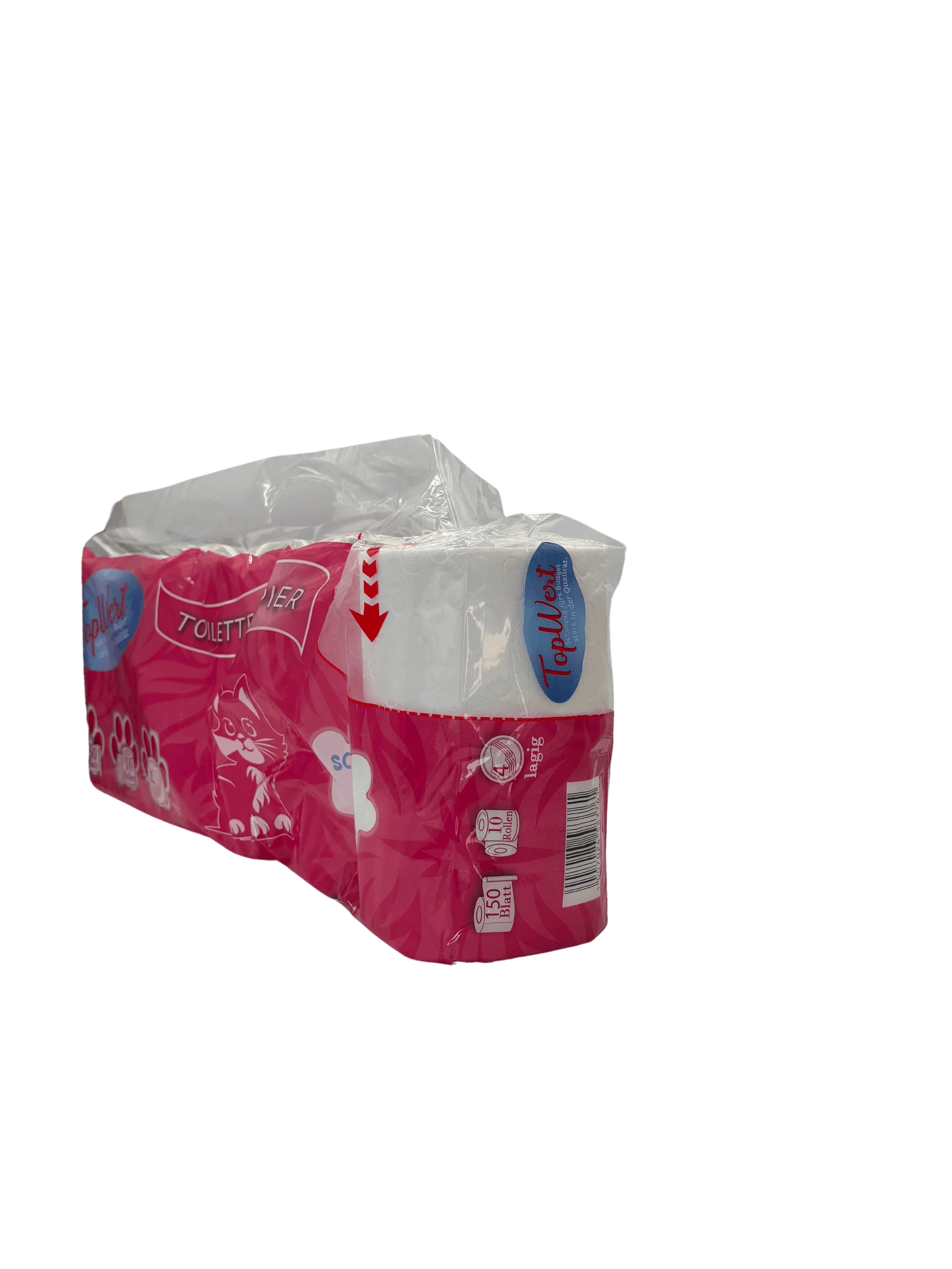 1 Palette Toilettenpapier 4-lagig 22x Beutel 150Blatt WC Papier Klopapier