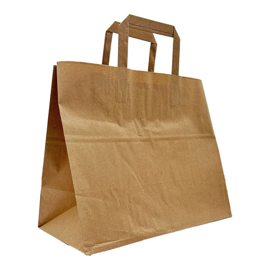 Tragetasche aus Papier - Kraftpapier Tragetasche