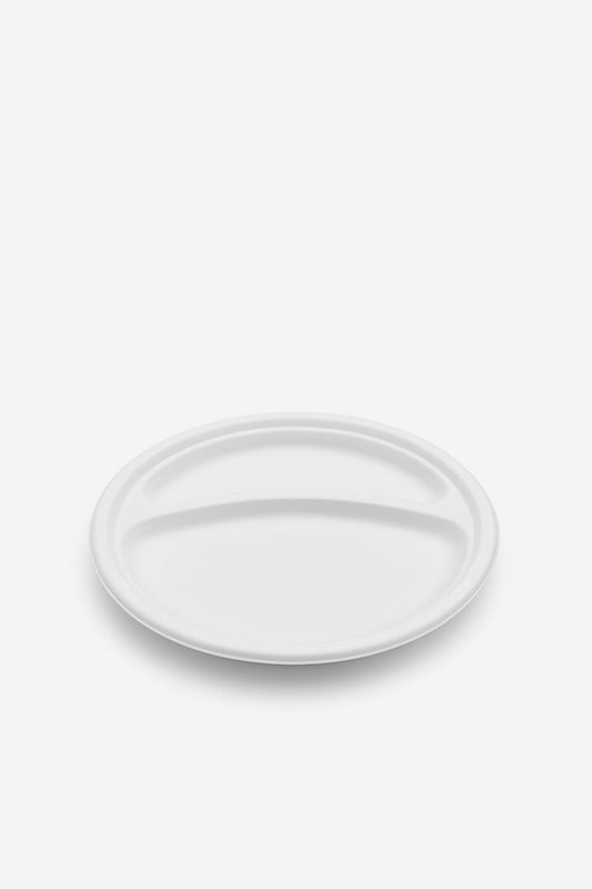 Bagassenteller weiß