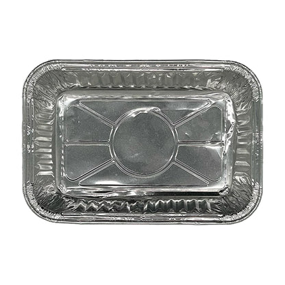 Alu Schale R65 rechteckig 690 ml | 6x100 Stück (600 Stk/Karton) | Warmhaltend | Food to Go