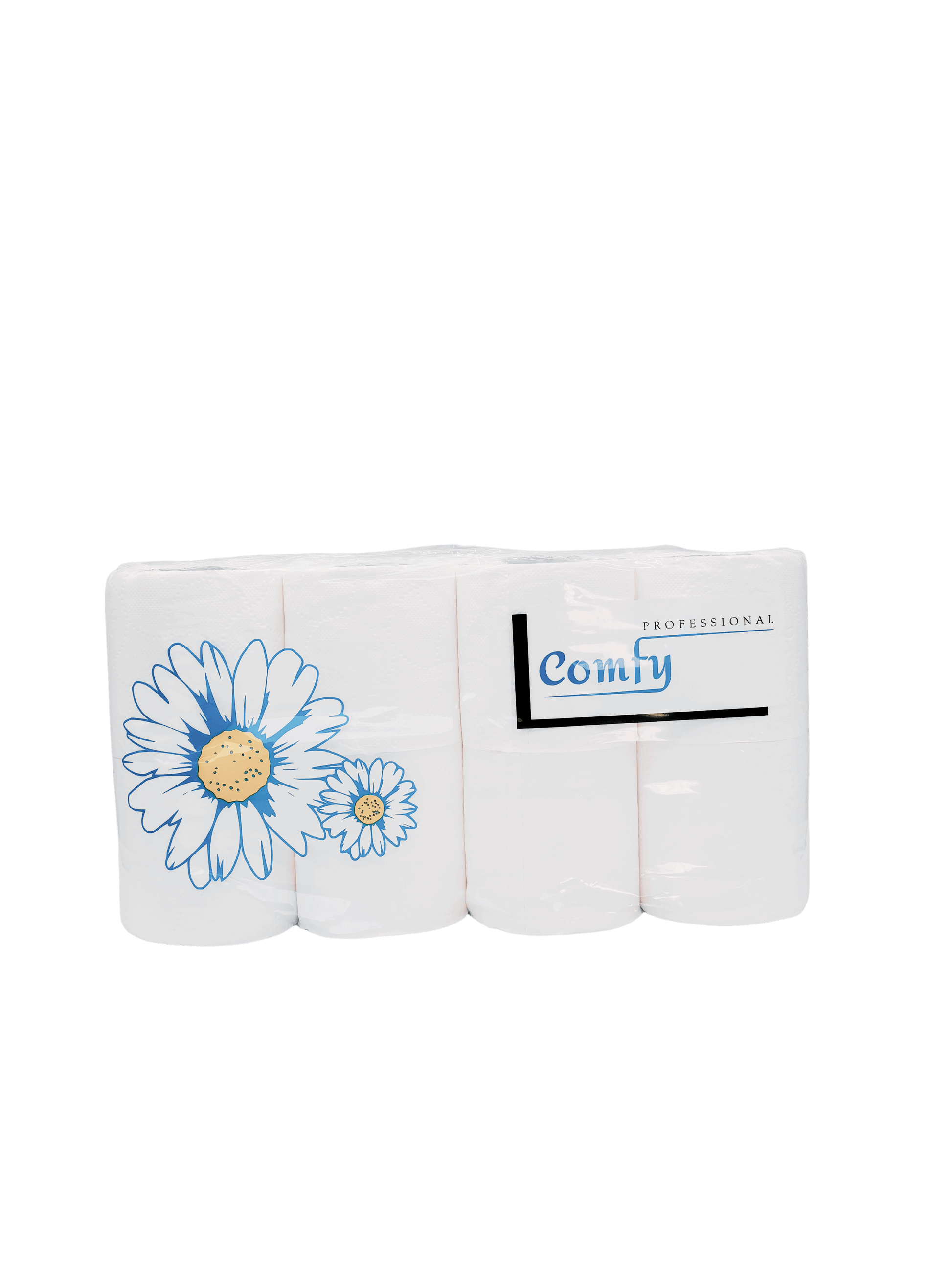 Toilettenpapier 3-lagig, 64 Rollen Klopapier, 150 Blatt
