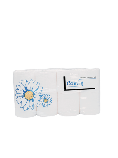 Toilettenpapier 3-lagig, 64 Rollen Klopapier, 150 Blatt